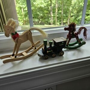 Russ Ornaments Christmas Vintage Bundle of 3